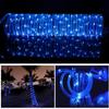 AMZSTAR Solar Rope Lights, 100 LEDs 39ft/12M Waterproof Copper Wire Lights Tube, Outdoor Rope Lights for Garden Yard Path Fence Tree Wedding Party Decorative (Blue) view 2
