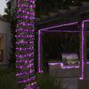 AMZSTAR Solar Rope Lights, 100 LEDs 39ft/12M Waterproof Copper Wire Lights Tube, Outdoor Rope Lights for Garden Yard Path Fence Tree Wedding Party Decorative (Purple) view 3