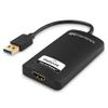 Cable Matters SuperSpeed USB 3.0 to HDMI Adapter (USB to HDMI Adapter) for Windows up to 1440p in Black view 1