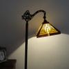 CHLOE Lighting Innes Tiffany-Style 1 Light Reading Floor Lamp 11" Wide view 3