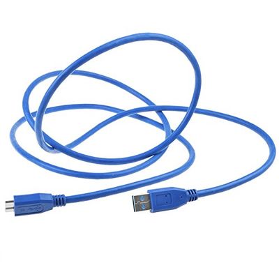 PKPOWER USB 3.0 PC Cable Cord Lead for LaCie Rugged All-Terrain 1TB #301945 750GB 301934