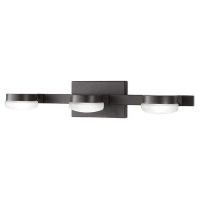 Home Decorators Collection 22823 40-Watt Oil Rubbed Bronze Integrated Bath Light