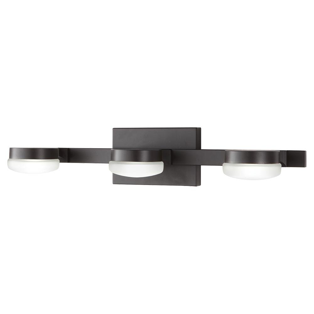 Home Decorators Collection 22823 40-Watt Oil Rubbed Bronze Integrated Bath Light