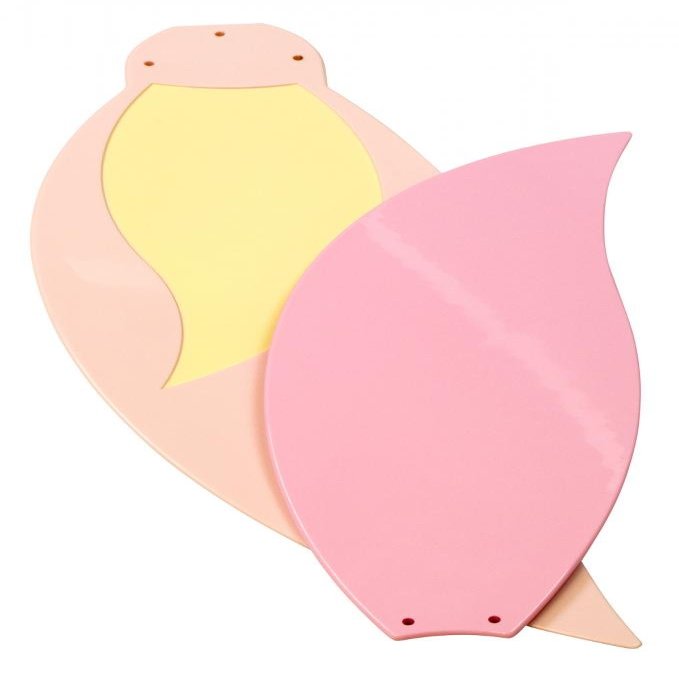 Craftmade BBL52-PNK-B Bloom Ceiling Fan Blades Replacement 52-Inch, Pink, Set of 5