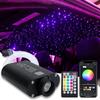AMKI 16W Fiber Optic Lights,Starlight Headliner Light Kit APP/Remote Control Sound Activated Mode for Car&Home Decoration,Optical Fiber Cable Strands 0.75mm/0.03in 6.5ft/2m 200pcs view 1