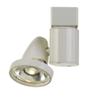 Cal Lighting HT-808-WH One Light Track Fixture from Led Track Collection 2.90 inches view 2
