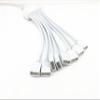 HUALAND RGB 4 Pins White RGB LED Splitter Cable LED Strip Connector 8 Way Splitter Y Splitter for One to Eight RGB 5050 3528 LED Light Strips with,RGB Extension Cable1m RGB Wire view 4