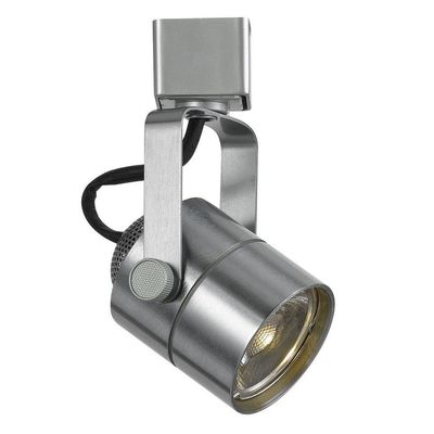 Cal Lighting HT-611M-BS One Light Track Fixture from Led Track Collection 3.20 inches,Silver,5.60x3.20x2.20