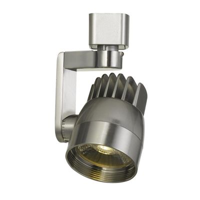 Cal Lighting HT-806-BS Dimmable 12W intergrated LED Track Fixure, 960 Lumen, 3000K, Brushed Steel