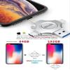 MFi Certified iDiskk 128GB Flash Drive for iPhone 17 16 iPad USB 3.0 Lightning Drive 4 in 1 Multi Functional External Storage for iOS and Android Samsung Phones Type c Devices and MacBook Photo Drive view 2