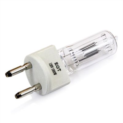 Boryli EGT 1000W / T7 / 120V / CL / G22 1000-watt 120-volt Bi-Pin Based Stage and Studio T7 Bulb, Clear