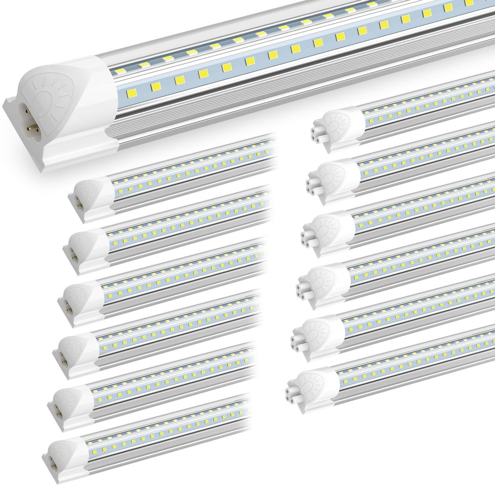 SHOPLED 8FT Led Shop Light 100W 15000LM 6500K Linkable Shop Light