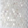 Genuine White Round Penny Mother of Pearl Mosaic Tile for Bathroom/Spa/Kitchen/Shower Backsplash (6 Sheets) view 1