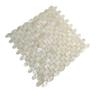 AFSJ Genuine White Oval Mother of Pearl Mosaic Tile for Bathroom/Kitchen/Shower/Spa Backsplash (6 Sheets) view 3