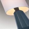 Lite Source MINI Table LAMP, White Ceramic/White Linen Shade, E27 A 60W LS-23212WHT view 3