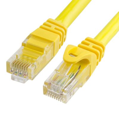 Cmple - Cat 6 Ethernet Cable 100 ft, Cat6 Patch Cables 10Gbps Network LAN Cord, 550MHz, RJ45 Connectors, Compatible with Gaming Computer, Laptop, Modem, Router, Gaming Console - Yellow