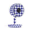 MightySkins Skin Compatible with Nest Cam IQ Indoor Security Camera - Blue Houndstooth | Protective, Durable, and Unique Vinyl wrap Cover | Easy to Apply, Remove, and Change Styles | Made in The USA view 1
