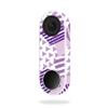 MightySkins Skin Compatible with Nest Hello Video Doorbell - Purple Pentagon | Protective, Durable, and Unique Vinyl Decal wrap Cover | Easy to Apply, Remove, and Change Styles | Made in The USA view 1