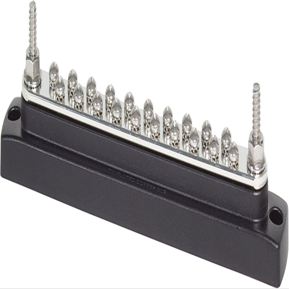 AMRB-2302 * Blue Sea Busbar - 20 Gang 150 Amp