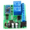Walfront 2 Channel Bluetooth Relay Module Smart Phone Bluetooth Remote Control Switch Board Power Supply view 1