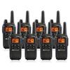 Midland LXT600VP3 FRS Two Way Radios - 8 Pack Bundle w/Chargers view 1