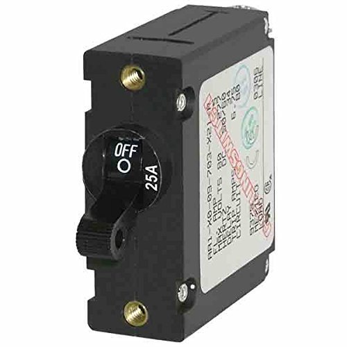 AMRB-7216 Blue Sea A-Series Black Toggle Circuit Breaker - Single Pole 25A