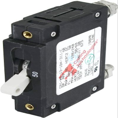 AMRB-7244 Blue Sea C-Series White Toggle 50 AMP Circuit Breaker - Single Pole