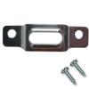 T-Screw Security Plate Lock -100 Pack - Wood Frame Security Hanger - Picture Frame Lock Hardware T-Screw Mounting Plate view 2