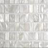 AFSJ Mother of Pearl Square Shell Mosaic Tile for Kitchen Backsplashes, Bathroom Walls, Spas, Pools 12" X 12" (6 Full Sheets) view 4