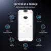 Fodsports Motorcycle Bluetooth Intercom, Music Sharing, M1S Pro 2000m 10 Riders Group Helmet Communication System Headset Universal Wireless Interphone (Waterproof/Handsfree/Stereo Music/GPS/2 Mic) view 2