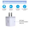 USB Wall Charger,Charging Adapter 2.1A Dual Port Charging Block Plug Head view 4
