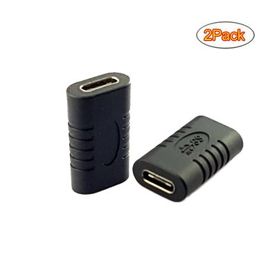 Seadream 2-Pack USB Type C Extension Adapter,USB 3.1 USB C Female to Female Coupler Connector for Samsung Galaxy S8, Google Pixel, and More (2Pack F to F)