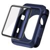 Wolait Compatible With Apple Watch Case 42mm, Rugged Protective Case + Tempered Glass Screen Protector for Series 3, Series 2, Series1,Navy view 1