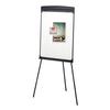 Quartet 67E Presentation Easel,w/27-Inch x35-Inch Magnetic Board,42-Inch to70-Inch H,Black view 2
