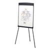 Quartet 67E Presentation Easel,w/27-Inch x35-Inch Magnetic Board,42-Inch to70-Inch H,Black view 3