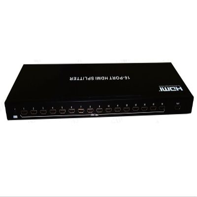 Ckitze BG-580 1x16 HDMI Splitter 16 Ports Professional HDMI Powered for Full HD 1080p & 3D Support (1 Input to 16 Output)