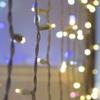 Wintergreen Lighting Warm White Craft Lights, LED String Lights Curtain Lights for Crafting Warm LED Curtain Lights, Small Craft LED Lights, White Wire (100 Lights, 50 Ft, Warm White) view 3