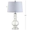 JONATHAN Y Genie 28.5" Glass Table Lamp, Clear, Set of 2 view 4