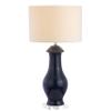 JONATHAN Y Liberty 31" Ceramic and Crystal Table Lamp, Navy/Clear view 1