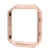 Fitbit Blaze Frame Rose Gold, AISPORTS Fitbit Blaze Accessory Frame Stainless Steel Metal Watch Frame Holder Shell Replacement Housing Protective Case Cover for Fitbit Blaze Smart Watch view 2
