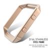 Fitbit Blaze Frame Rose Gold, AISPORTS Fitbit Blaze Accessory Frame Stainless Steel Metal Watch Frame Holder Shell Replacement Housing Protective Case Cover for Fitbit Blaze Smart Watch view 4