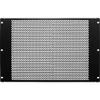 NavePoint 7U Blanking Panel, Perforated, Flanged, 19 inch Wide Network Server Rack or Server Cabinet, Filler Panel, Steel, Hardware Included view 1