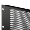NavePoint 7U Blanking Panel, Perforated, Flanged, 19 inch Wide Network Server Rack or Server Cabinet, Filler Panel, Steel, Hardware Included view 2