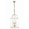 Elegant Lighting 1491D20BB Bavaria Collection Pendant Lamp D20" H38" 4-Light view 1