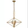 Elegant Lighting 1495D22GI Nora Collection Pendant Lamp D22" H24" 3-Light view 1