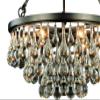 Elegant Lighting 1509D22PN Bettina Collection Pendant Lamp D22" H22" 6-Light, Clear view 4