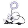 Moyidhi Portable Desk Lamp, Rechargeable Clip on USB LED Reading Lamp for Office,Home,School and Make up view 2