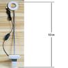 Moyidhi Portable Desk Lamp, Rechargeable Clip on USB LED Reading Lamp for Office,Home,School and Make up view 3