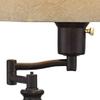 Corey 21 3/4" High Bronze Brown Table Lamps Set of 2 Swing Arm USB Charging view 3