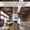 FarmTek Manual Ceiling Fan Speed Controller (240 Volts, 10 Amps) view 4